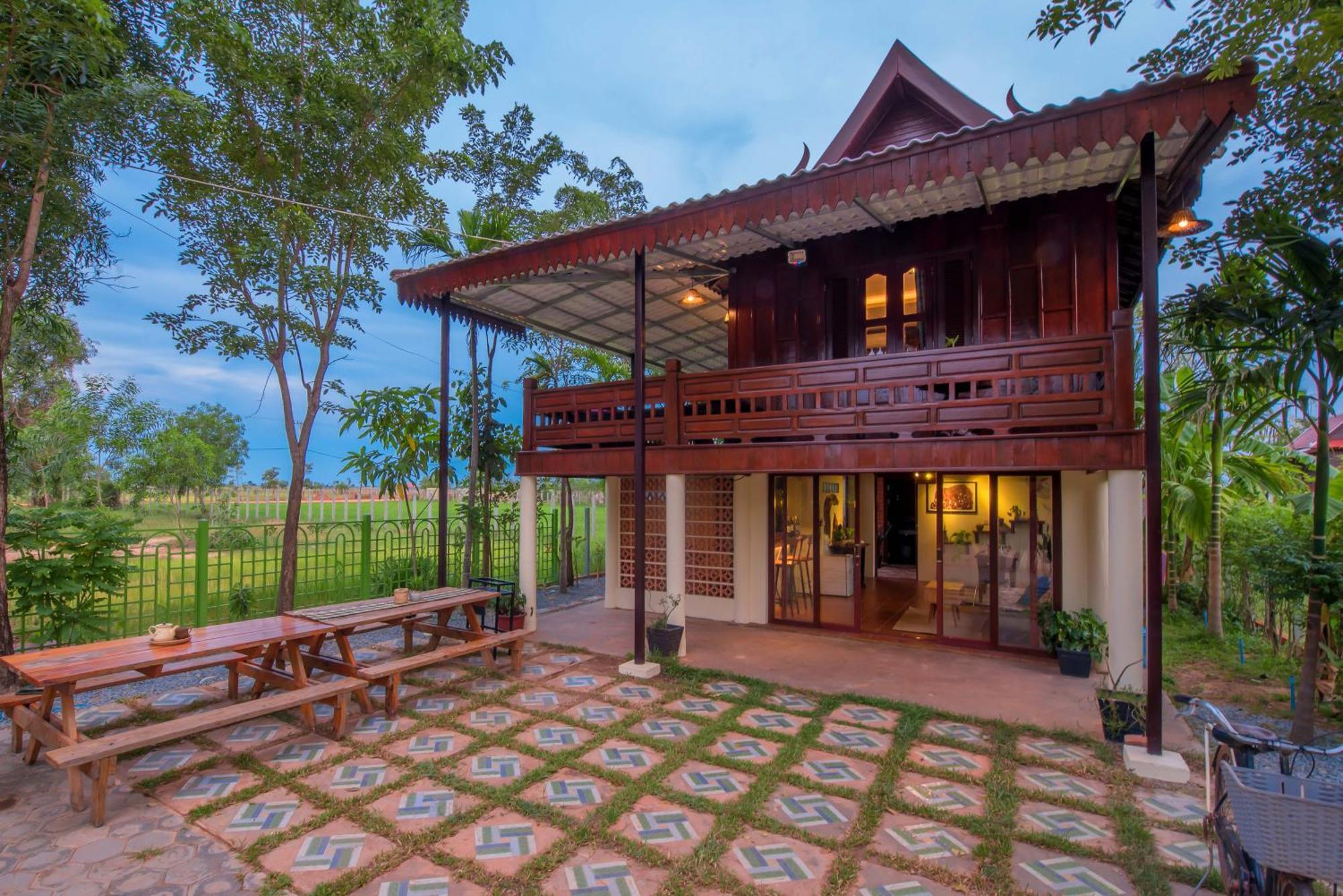 Serene Eco Work & Relax Retreat Rice Field * Ciudad de Siem Riep