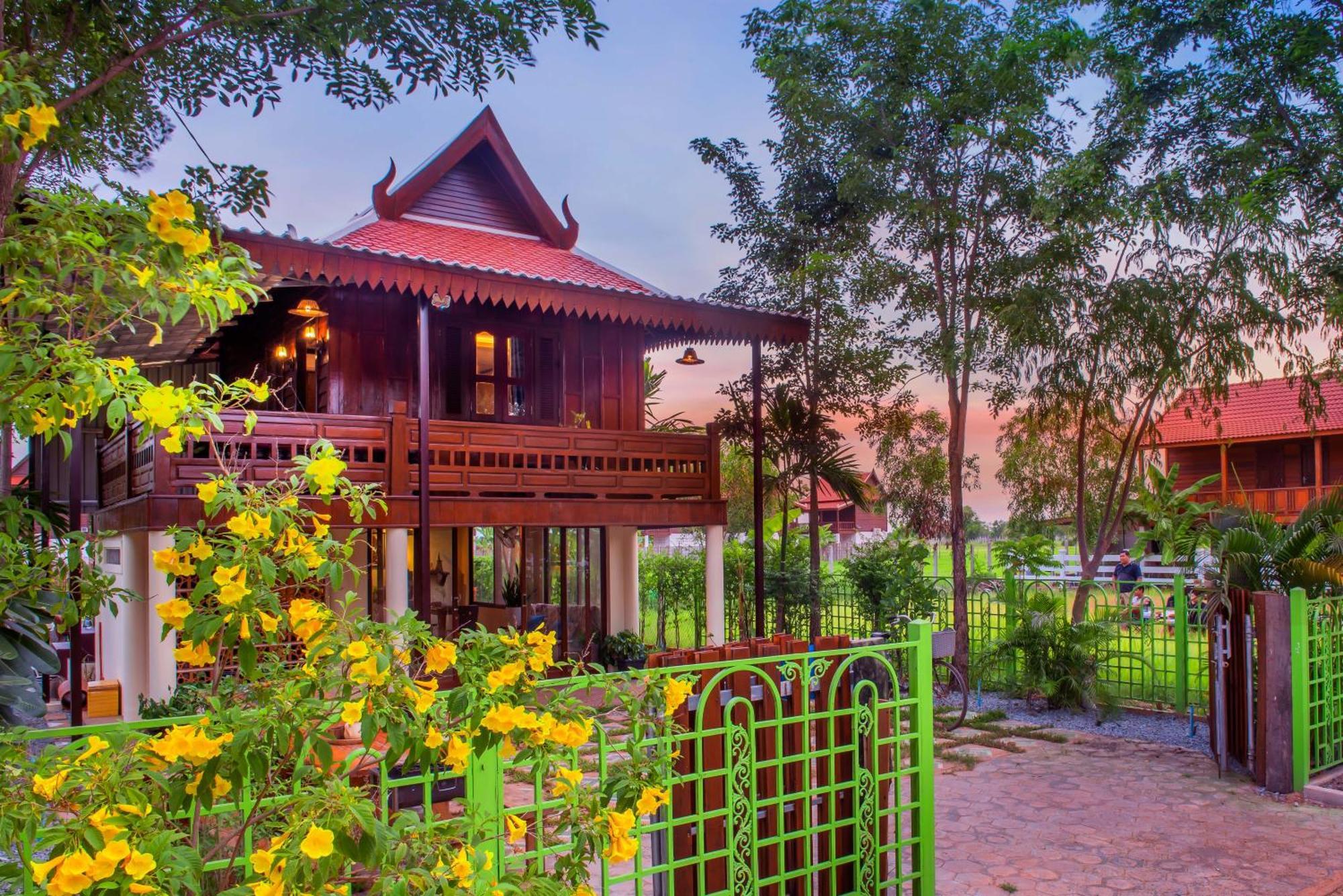 Lodge Serene Eco Work & Relax Retreat Rice Field *