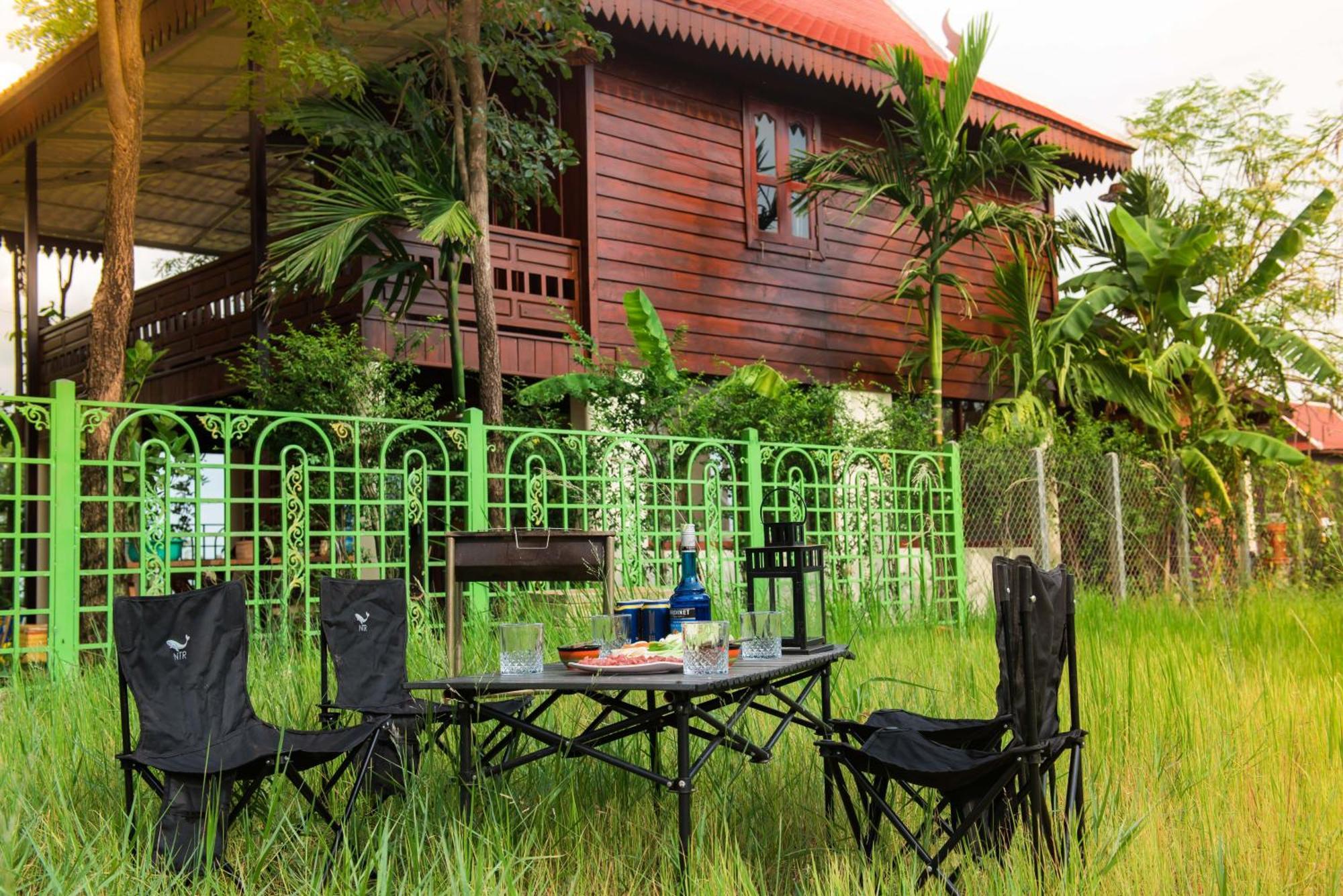 Lodge Serene Eco Work & Relax Retreat Rice Field Ciudad de Siem Riep